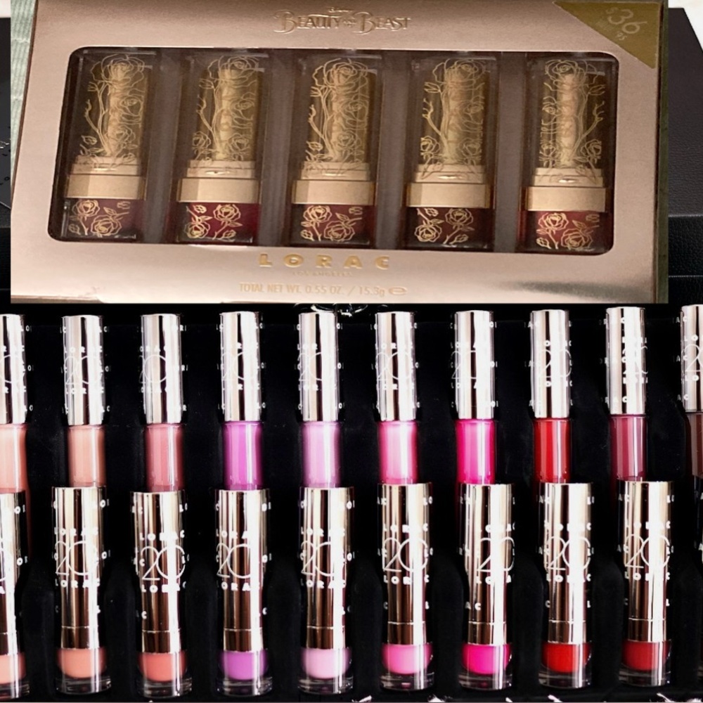 Lorac 20th Anniversary Alter Ego Lip Collection & Lorac X Beauty & The Beast Lip